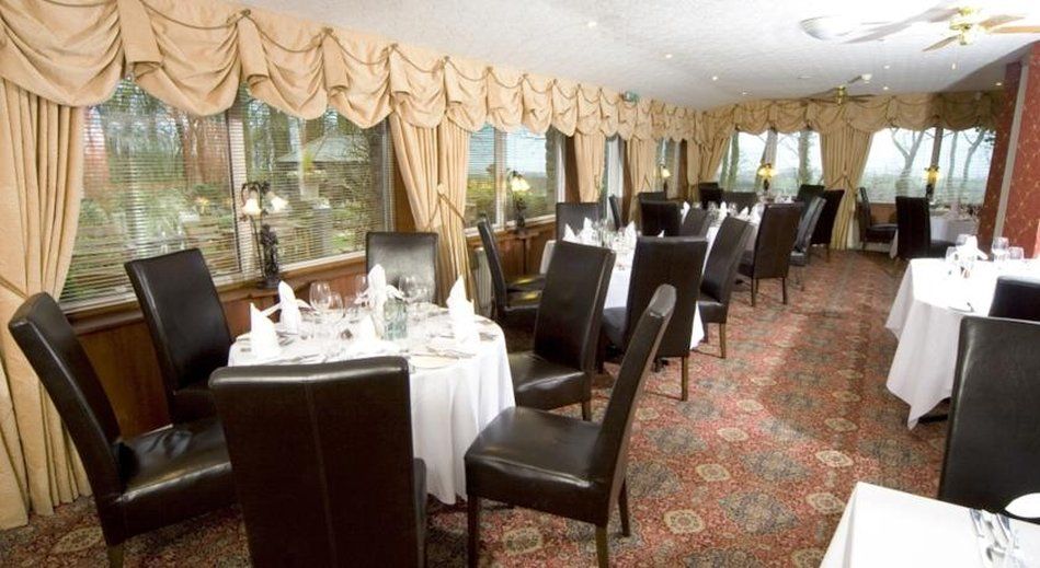 Hunday Manor Country House Hotel Winscales Restaurang bild